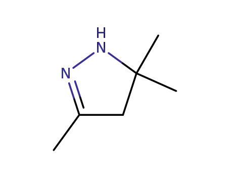 Molecular Structure of 3975-85-7 (3,5,5-Trimethyl-2-pyrazoline)