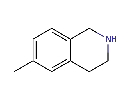 Molecular Structure of 42923-76-2 (6-METHYL-1,2,3,4-TETRAHYDRO-ISOQUINOLINE)