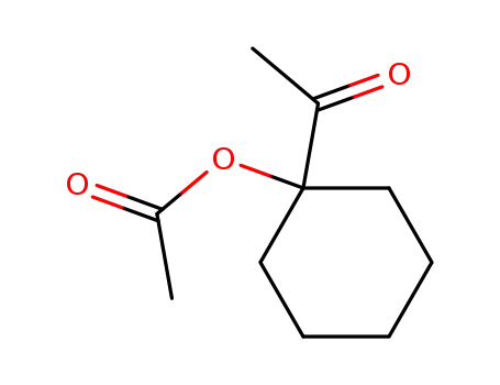 Molecular Structure of 52789-73-8 (1-acetylcyclohexyl acetate)