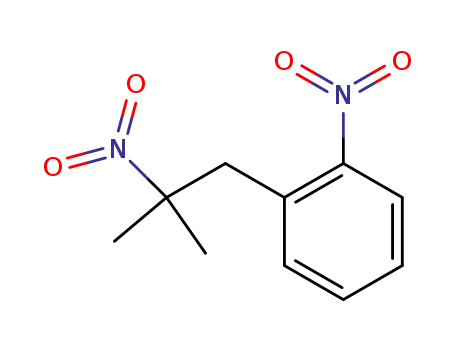 Molecular Structure of 65398-89-2 (Benzene, 1-(2-methyl-2-nitropropyl)-2-nitro-)
