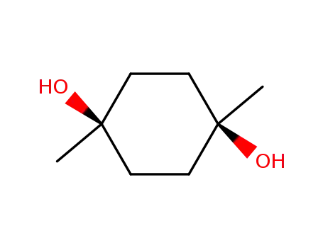 Molecular Structure of 56137-58-7 (1,4-dimethylcyclohexane-1,4-diol)