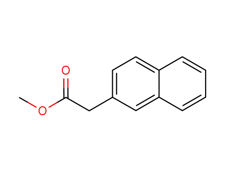 Molecular Structure of 2876-71-3 (Beta-Naphthylacetic acid,methyl ester)