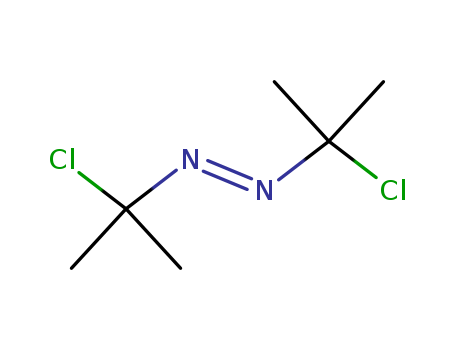 Diazene,1,2-bis(1-chloro-1-methylethyl)- cas  29540-62-3