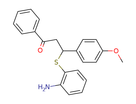 60246-67-5,3-[(2-aminophenyl)sulfanyl]-3-(4-methoxyphenyl)-1-phenylpropan-1-one,