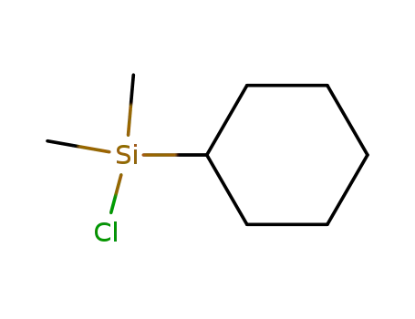 Molecular Structure of 71864-47-6 (CHLOROCYCLOHEXYLDIMETHYLSILANE)