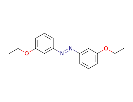 Molecular Structure of 588-02-3 (3,3'-Diethoxyazobenzene)