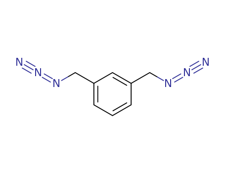 Molecular Structure of 102437-80-9 (Benzene, 1,3-bis(azidomethyl)-)