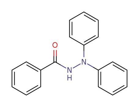 Molecular Structure of 970-31-0 (N,N-diphenylbenzohydrazide)