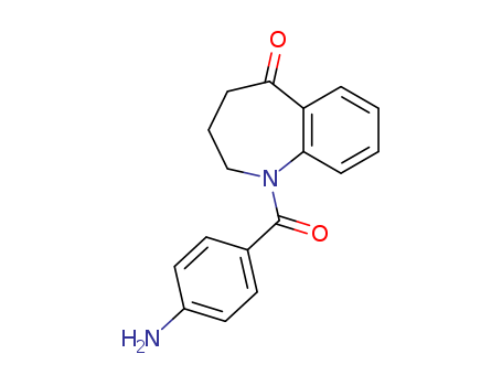 1-(4-Amino-benzoyl)-1,2,3,4-tetrahydro-benzo[b]azepin-5-one