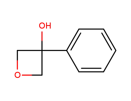 Molecular Structure of 699-73-0 (3-Phenyloxetan-3-ol)