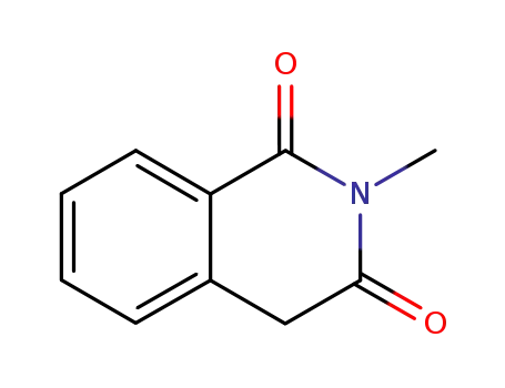 Molecular Structure of 4494-53-5 (2-Methylisoquinoline-1,3(2H,4H)-dione)