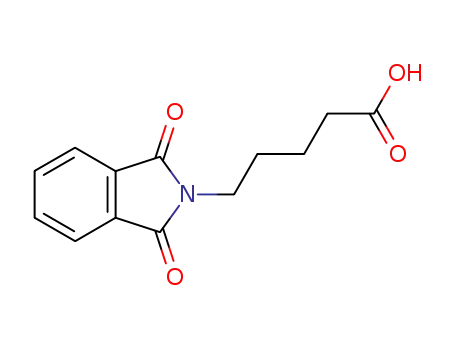 Molecular Structure of 1147-76-8 (5-(1,3-DIOXO-1,3-DIHYDRO-ISOINDOL-2-YL)-PENTANOIC ACID)