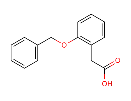Molecular Structure of 22047-88-7 (2-BENZYLOXYPHENYLACETIC ACID)