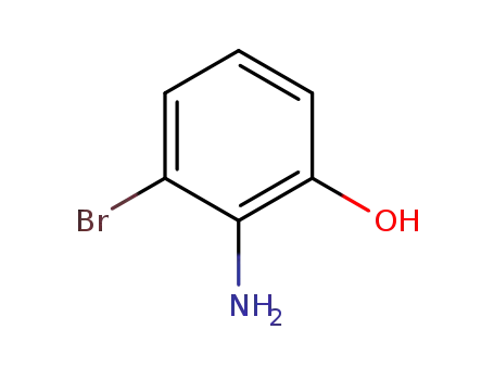 Molecular Structure of 116435-77-9 (2-Amino-3-bromophenol)