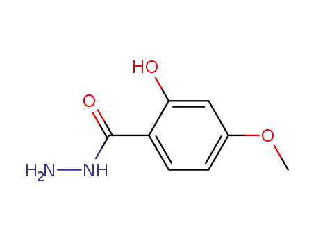 Molecular Structure of 41697-08-9 (2-HYDROXY-4-METHOXYBENZENECARBOHYDRAZIDE)