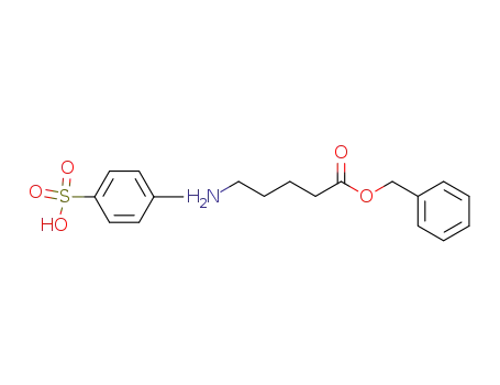 Molecular Structure of 63649-14-9 (5-AMINOPENTANOIC ACID-BENZYL ESTER P-TOSYLATE)