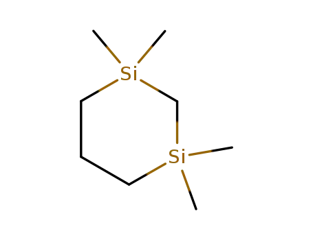 Molecular Structure of 20083-13-0 (1,1,3,3-tetramethyl-1,3-disilinane)