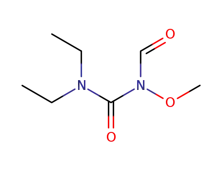 Molecular Structure of 146039-03-4 (N-(DIETHYLCARBAMOYL)-N-METHOXYFORMAMIDE)