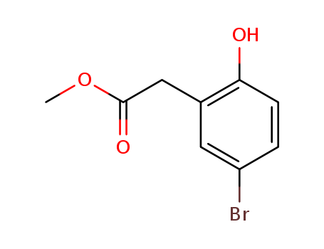 5-Bromo-2-hydroxybenzeneacetic acid methyl ester