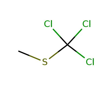 Molecular Structure of 2976-35-4 (Methane, trichloro(methylthio)-)