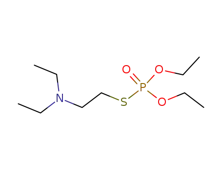 Molecular Structure of 78-53-5 (S-[2-(Diethylamino)ethyl]O，O-diethylphosphorothioate)