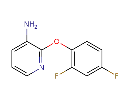 Molecular Structure of 175135-63-4 (3-AMINO-2-(2,4-DIFLUOROPHENOXY)PYRIDINE)