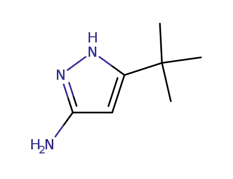 Molecular Structure of 82560-12-1 (3-AMINO-5-TERT-BUTYLPYRAZOLE)