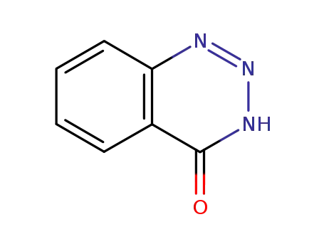 Molecular Structure of 90-16-4 (1,2,3-Benzotriazin-4(3H)-one)