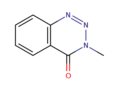 Molecular Structure of 22305-44-8 (3-methylbenzotriazin-4-one)