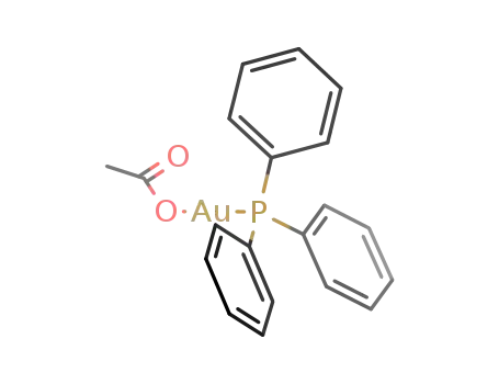 Gold(1+);triphenylphosphane;acetate