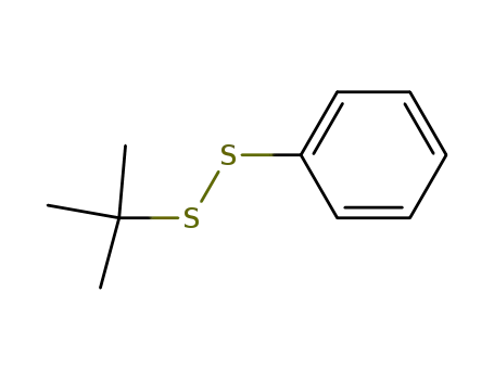 Molecular Structure of 2943-20-6 (Disulfide, 1,1-dimethylethyl phenyl)