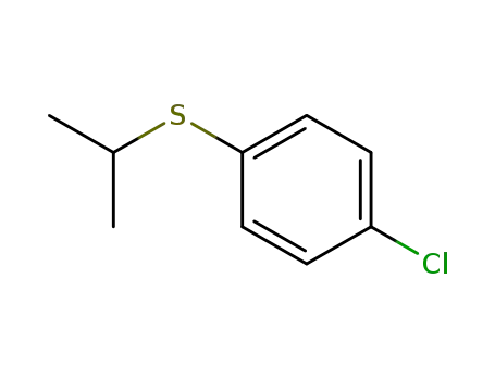 Molecular Structure of 7205-62-1 (Benzene, 1-chloro-4-[(1-methylethyl)thio]-)