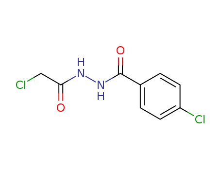 4-Chloro-N''-(2-chloroacetyl)benzenecarbohydrazide