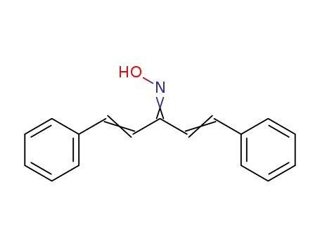 Molecular Structure of 6502-37-0 (1,5-Diphenyl-pent-1,4-dien-3-one oxime)