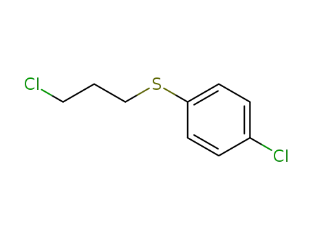 Molecular Structure of 14366-66-6 (1-chloro-4-[(3-chloropropyl)sulfanyl]benzene)