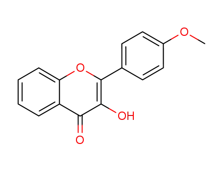 Molecular Structure of 6889-78-7 (4'-METHOXYFLAVONOL)