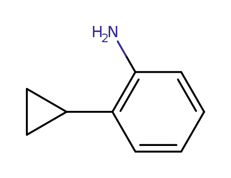 Molecular Structure of 3158-73-4 (2-cyclopropylaniline)