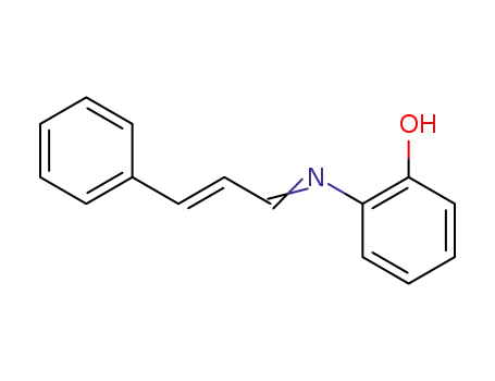 Molecular Structure of 122127-05-3 (Phenol, 2-[[(2E)-3-phenyl-2-propenylidene]amino]-)