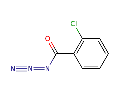 Molecular Structure of 49747-51-5 (Benzoyl azide, 2-chloro-)