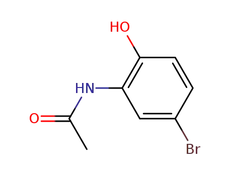 Molecular Structure of 107986-49-2 (2-Acetamido-4-bromophenol)