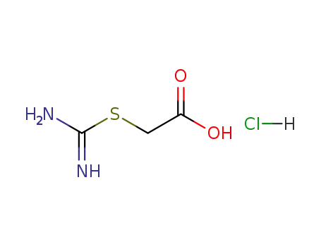 Molecular Structure of 5425-78-5 (S-Carboxyethylisothiuronium chloride)