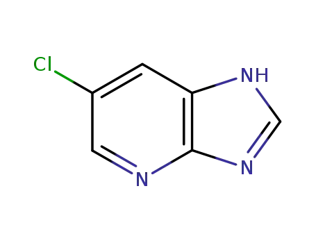 Molecular Structure of 21422-66-2 (1H-IMIDAZO[4,5-B]PYRIDINE, 6-CHLORO-)