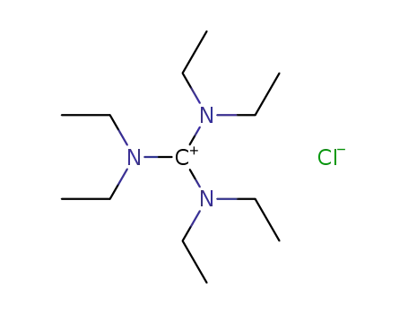 Molecular Structure of 69082-76-4 (HEXAETHYL GUANIDINIUM CHLORIDE)