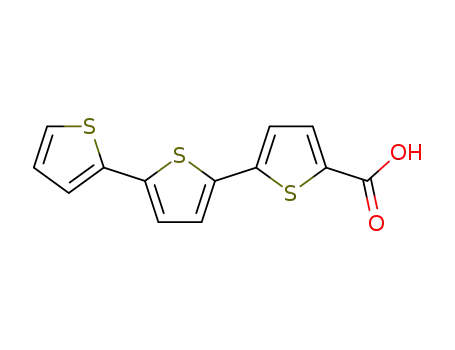 Molecular Structure of 87145-85-5 ((2,2:5,2-Terthiophene)-5-carboxylic acid)