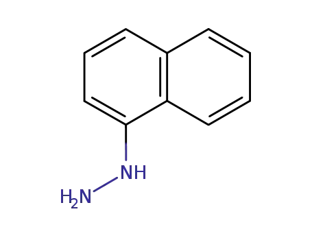 Molecular Structure of 2243-55-2 (1-NAPHTHYLHYDRAZINE)