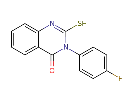 3-(4-Fluorophenyl)-2-thioxo-2,3-dihydro-4(1H)-quinazolinone 1547-15-5