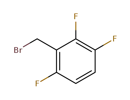 Molecular Structure of 151412-02-1 (2,3,6-Trifluorobenzyl bromide)