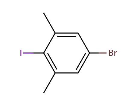 Molecular Structure of 206559-43-5 (5-Bromo-2-iodo-m-xylene)