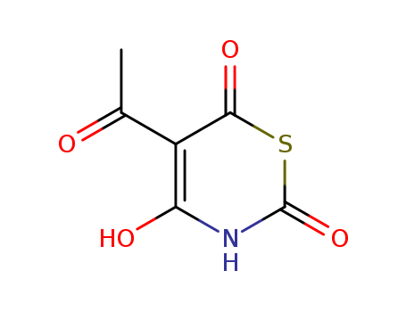 5-acetyl-4-hydroxy-2H-1,3-thiazine-2,6(3H)-dione(91114-97-5)