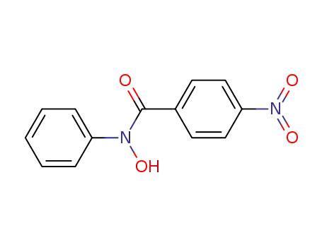 Molecular Structure of 2029-61-0 (N-hydroxy-4-nitro-N-phenylbenzamide)